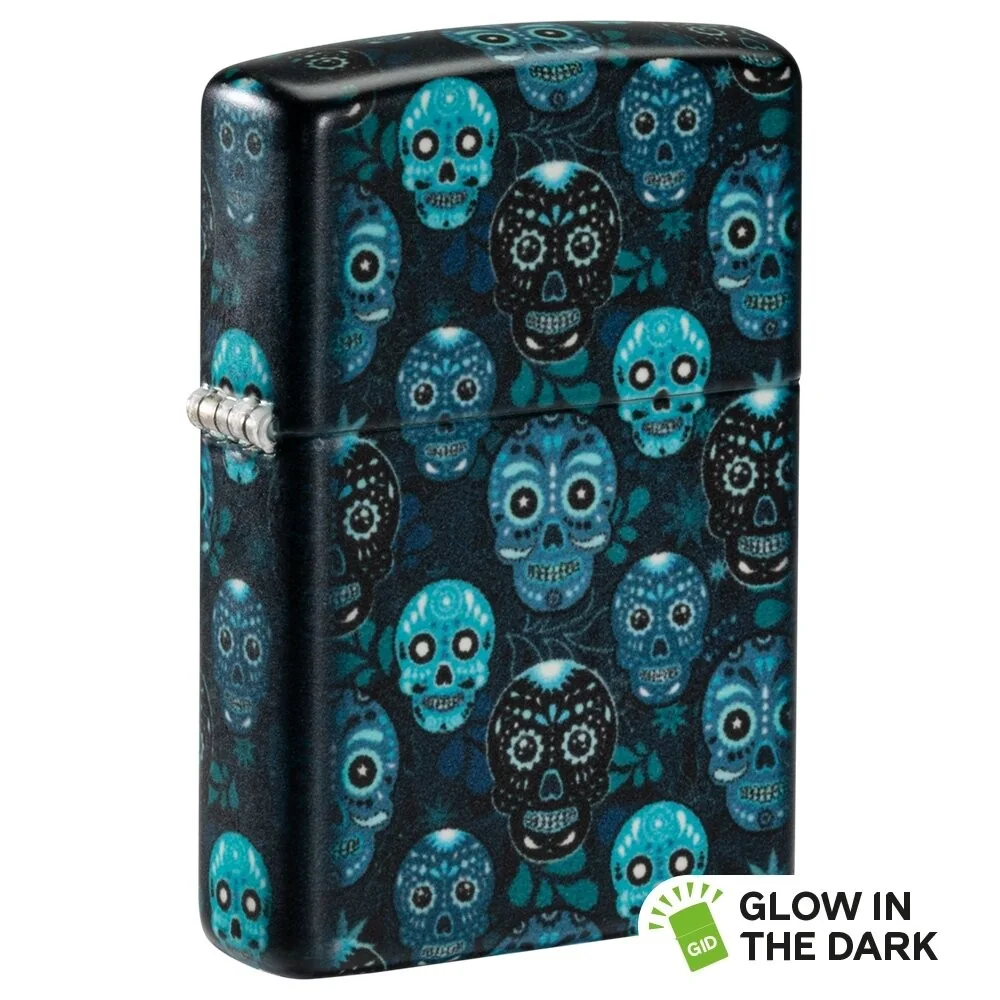 Sugar Skull 2-Zippo