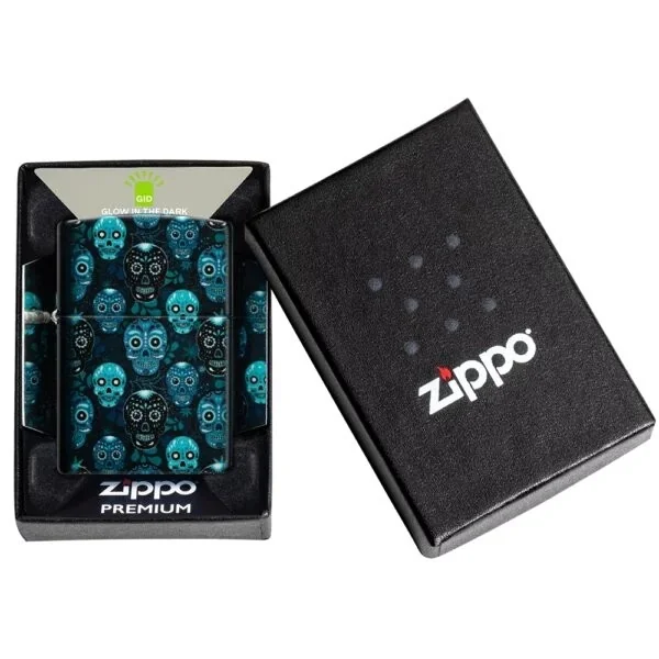 Sugar Skull 2-Zippo