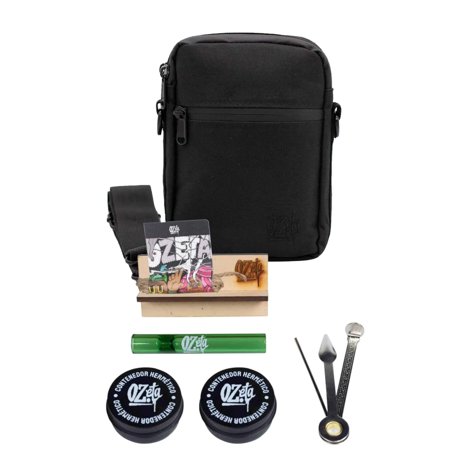 Bolso Bandolera Negra-Ozeta