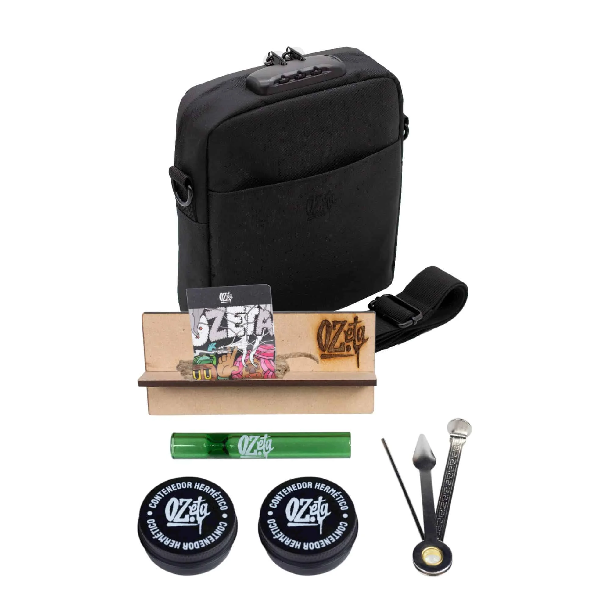 Bolso Shoulderbag Negra-Ozeta