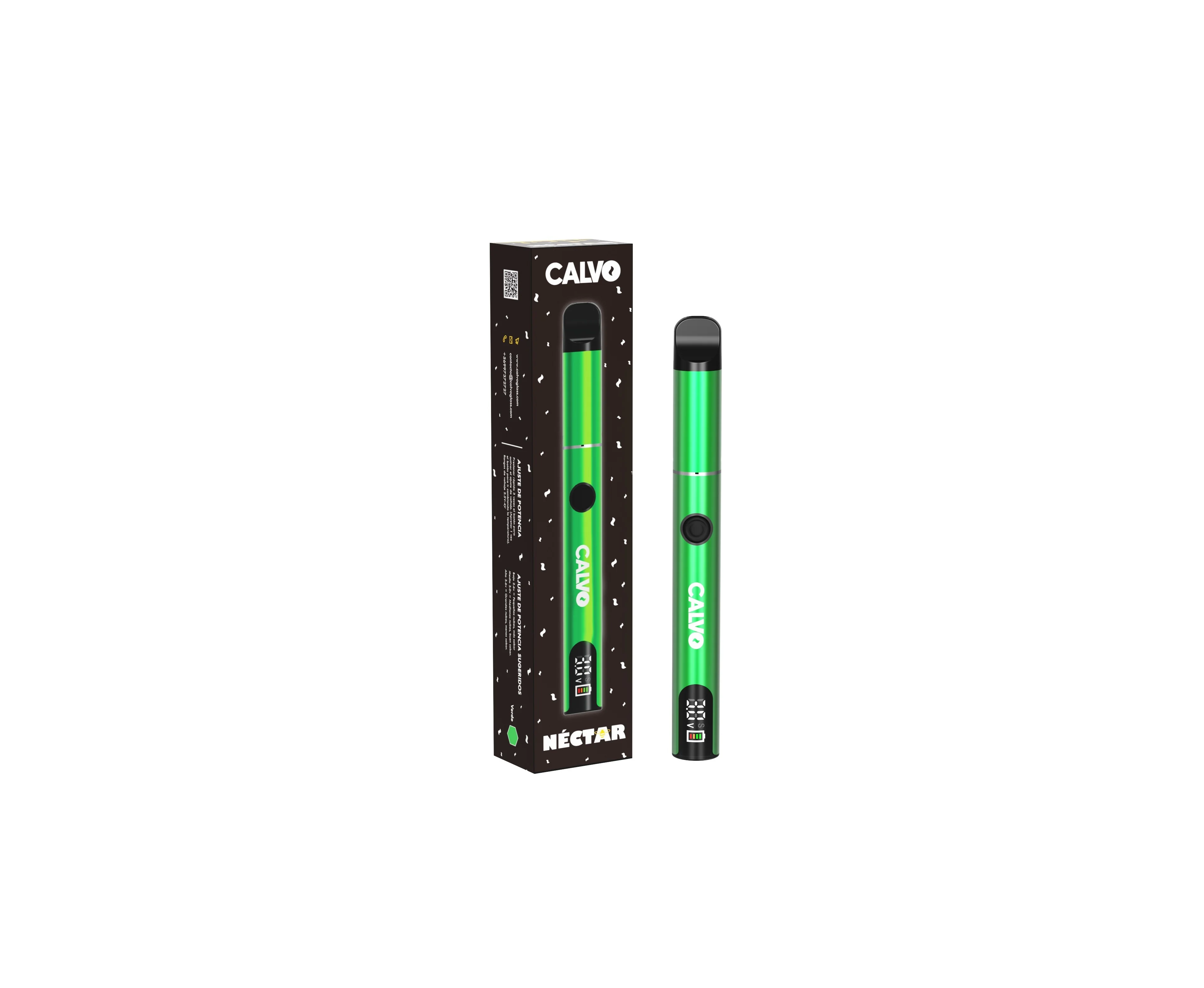 Nectar Wax Pen Green-Calvo Glass