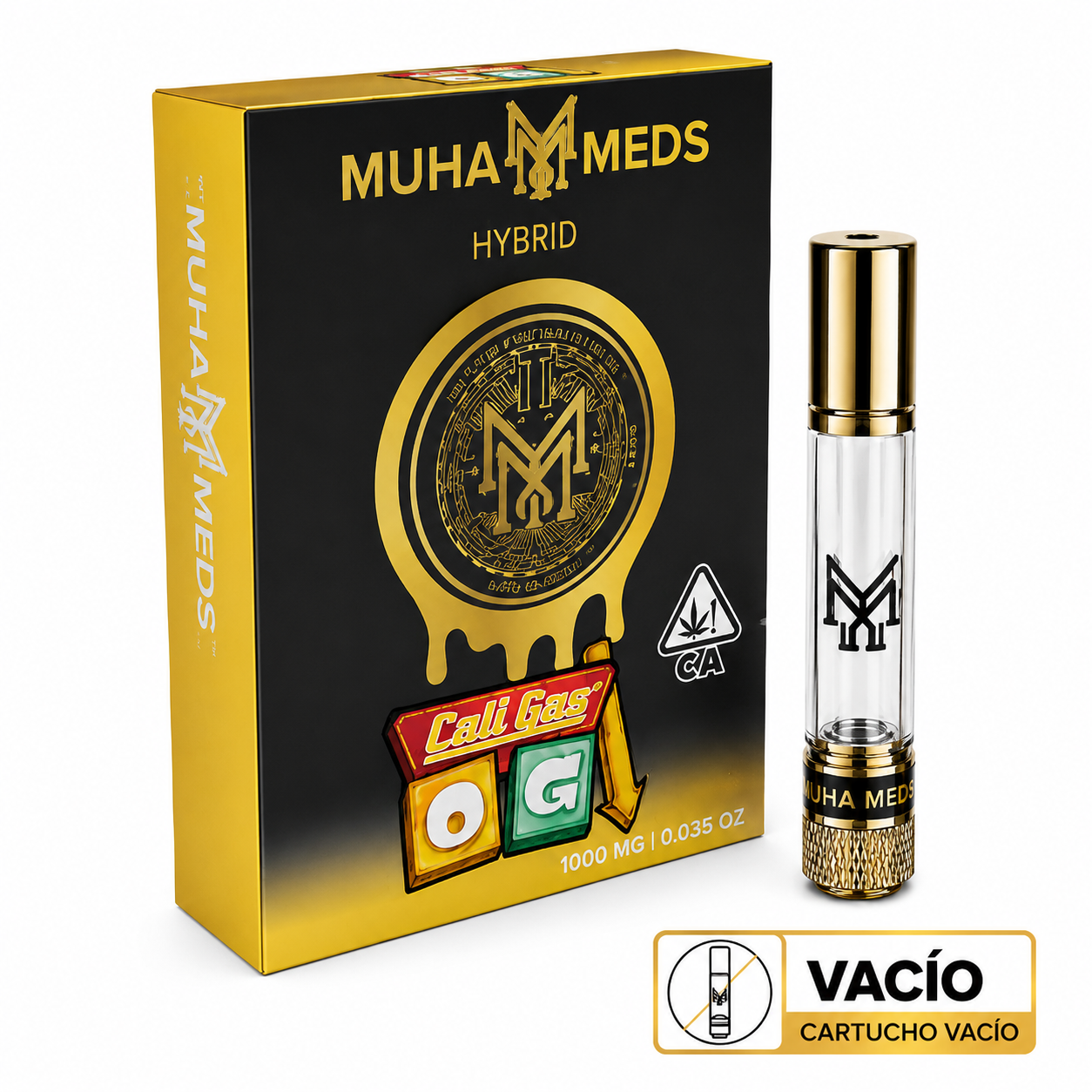 Cartridge Muha Meds 0,8Ml  (NO INCLUYE LIQUIDO)