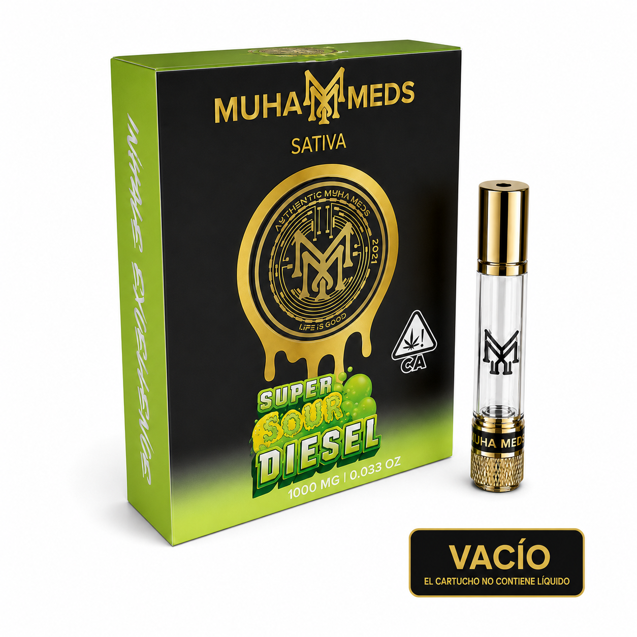 Cartridge Muha Meds 0,8Ml  (NO INCLUYE LIQUIDO)