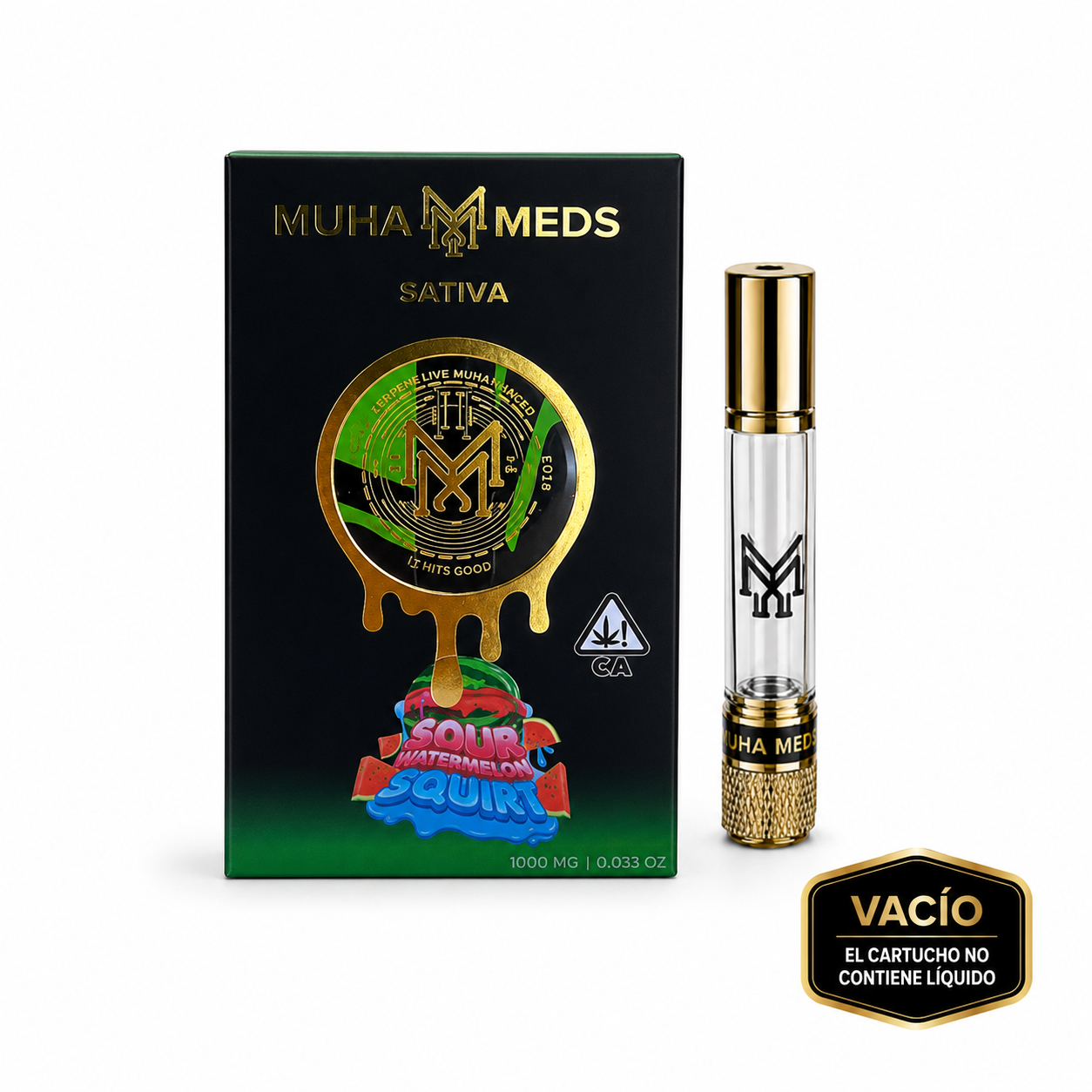 Cartridge Muha Meds 0,8Ml  (NO INCLUYE LIQUIDO)
