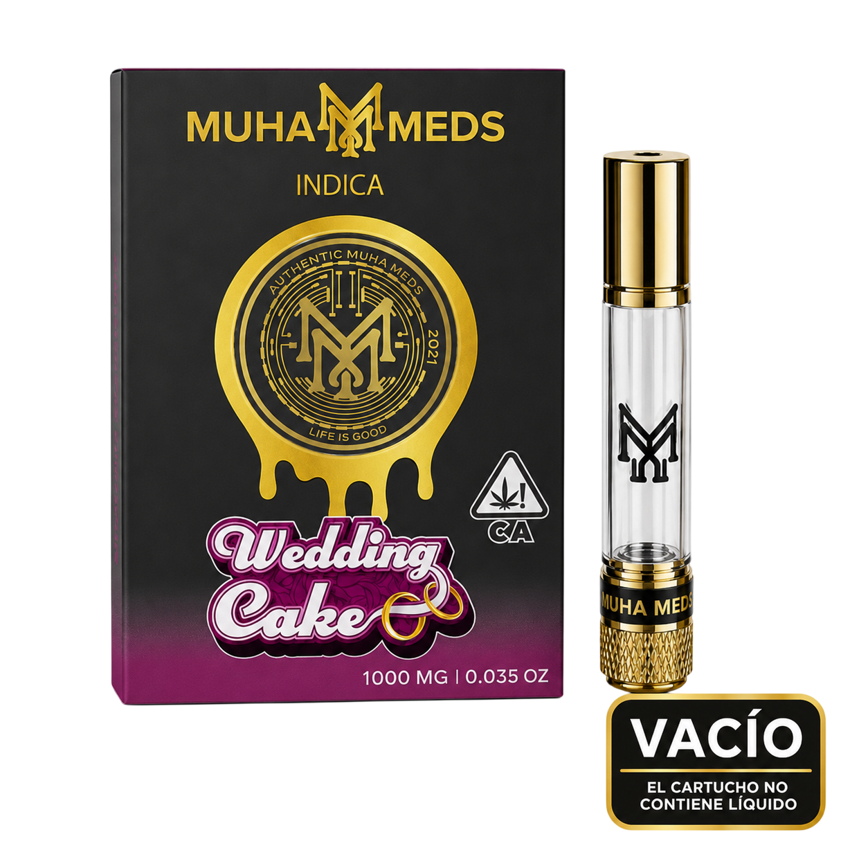 Cartridge Muha Meds 0,8Ml  (NO INCLUYE LIQUIDO)