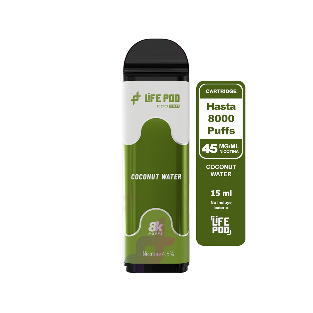 Eco Pro Cartrige 8000 Puff 4,5%/45Mg - Life Pod