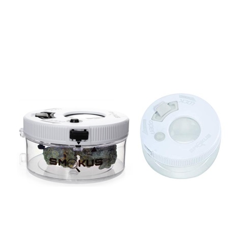 CONTENEDOR HERMETICO CON LUPA - SMOKUS FOCUS