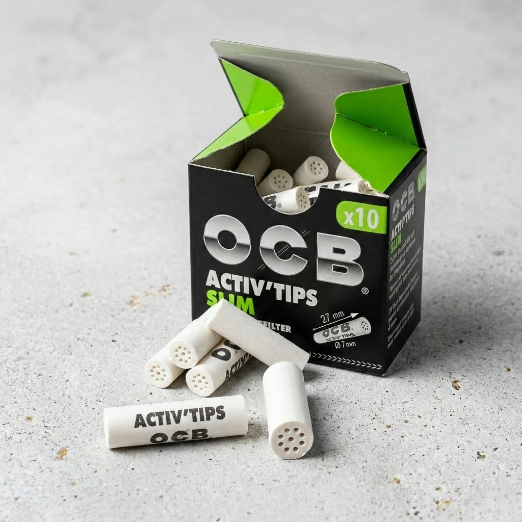 Tips Filtro Carbon Activado Premium 10U-Ocb