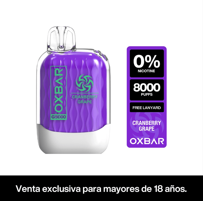 VAPORIZADOR G8000&nbsp;ZERO -OXBAR