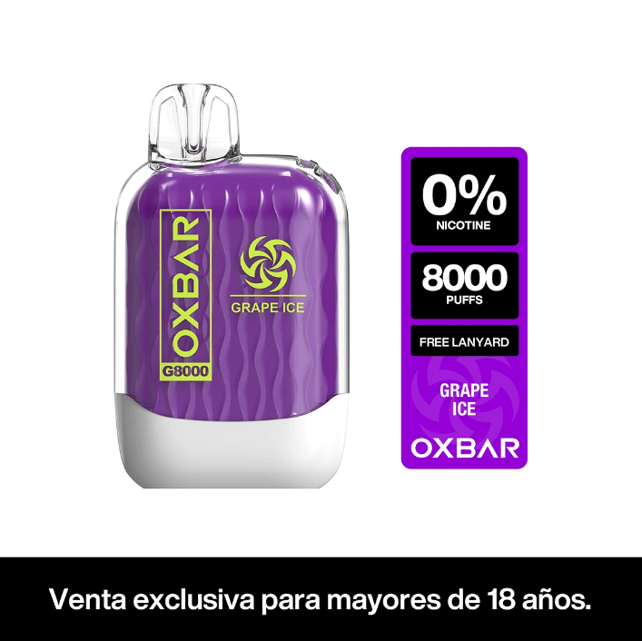 VAPORIZADOR G8000&nbsp;ZERO -OXBAR