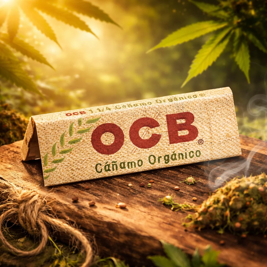 Papelillo Organico de Cañamo1 1/4 1U- Ocb