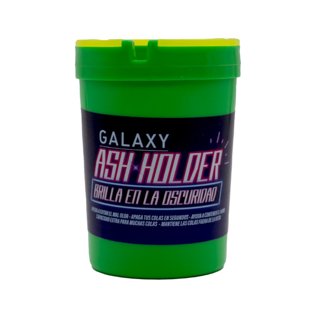 CENICERO ASH HOLDER GLOW IN THE DARK - GALAXY