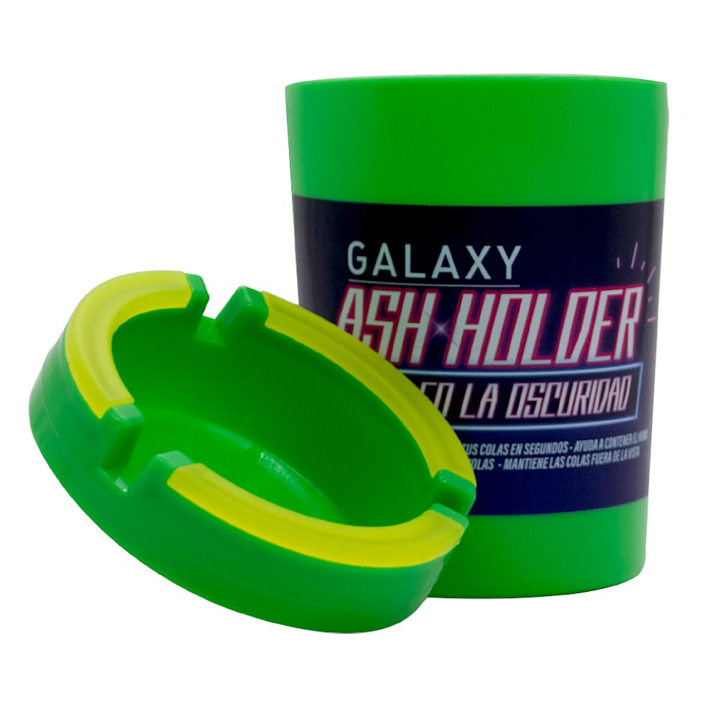 CENICERO ASH HOLDER GLOW IN THE DARK - GALAXY