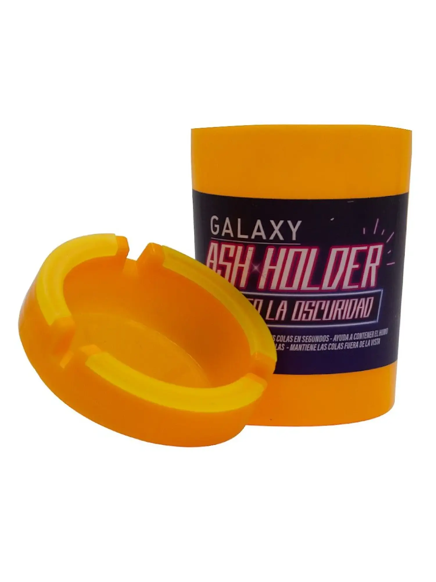CENICERO ASH HOLDER GLOW IN THE DARK - GALAXY