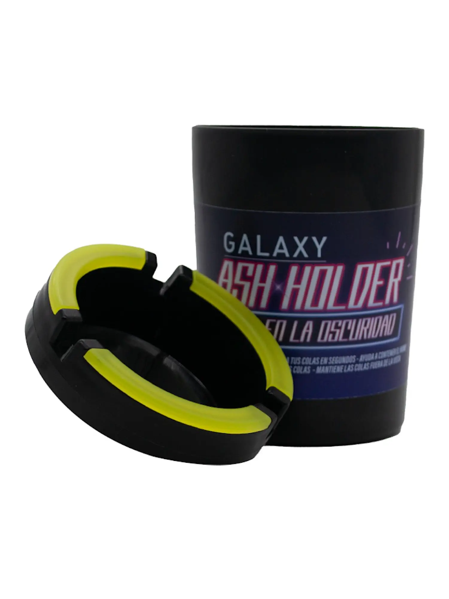 CENICERO ASH HOLDER GLOW IN THE DARK - GALAXY