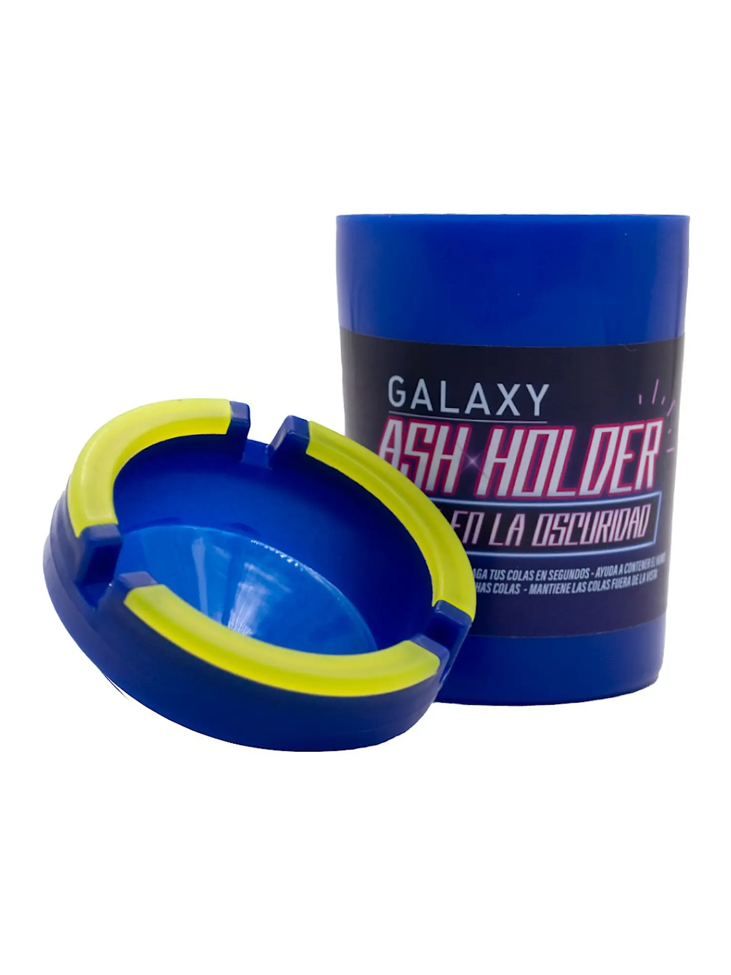 CENICERO ASH HOLDER GLOW IN THE DARK - GALAXY