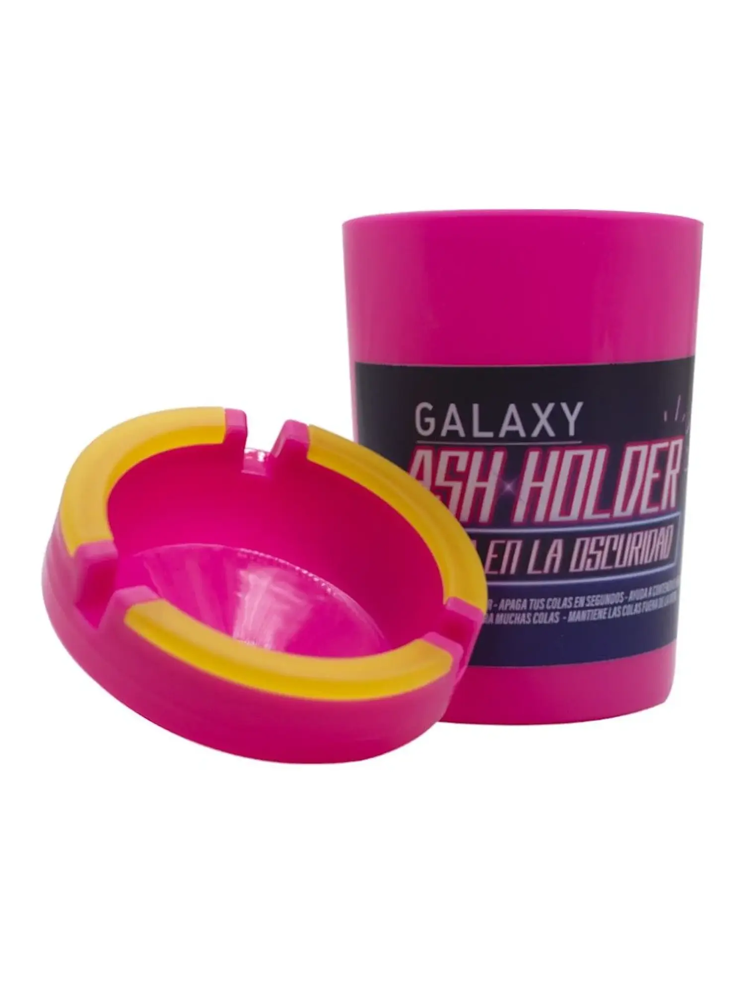 CENICERO ASH HOLDER GLOW IN THE DARK - GALAXY