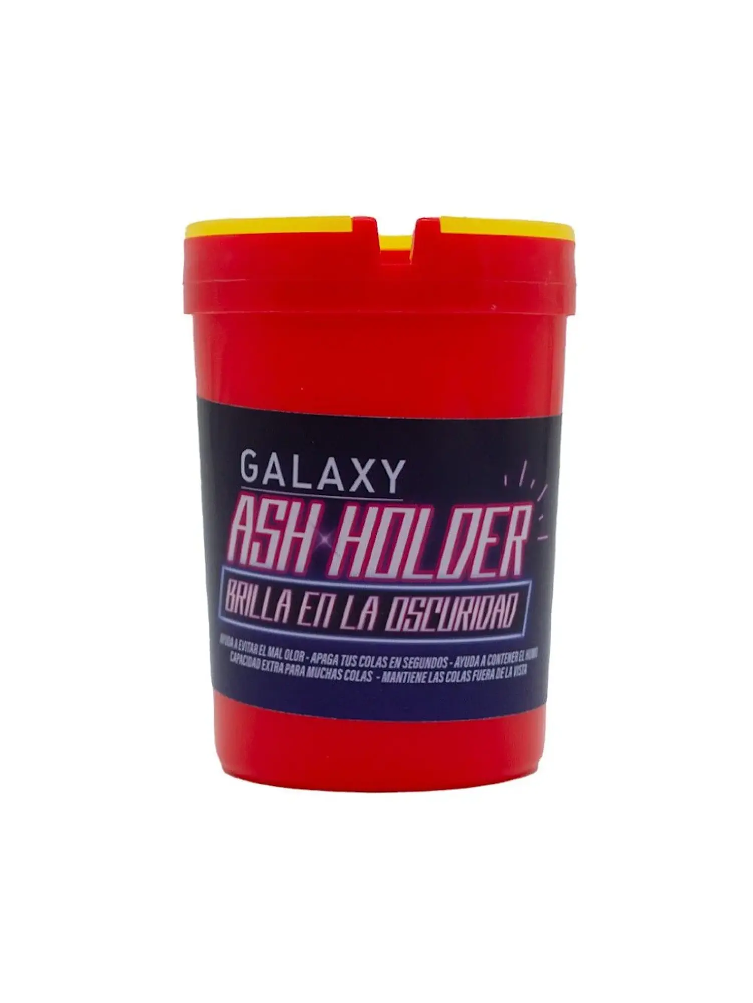 CENICERO ASH HOLDER GLOW IN THE DARK - GALAXY