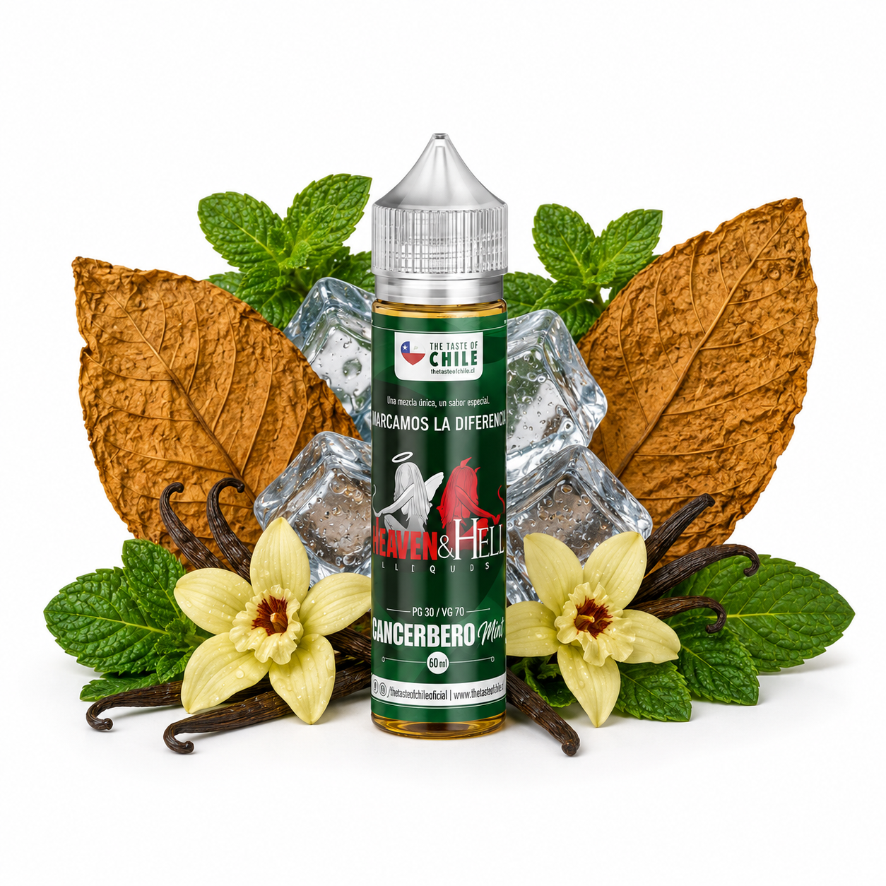 E-LIQUID (Sabor a elección) 3MG 30ML -H&H