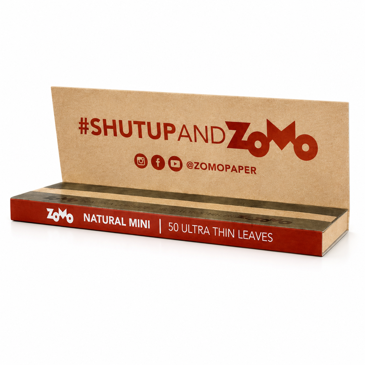 PAPELILLO NATURAL MINI 25 UNIDADES -ZOMO 