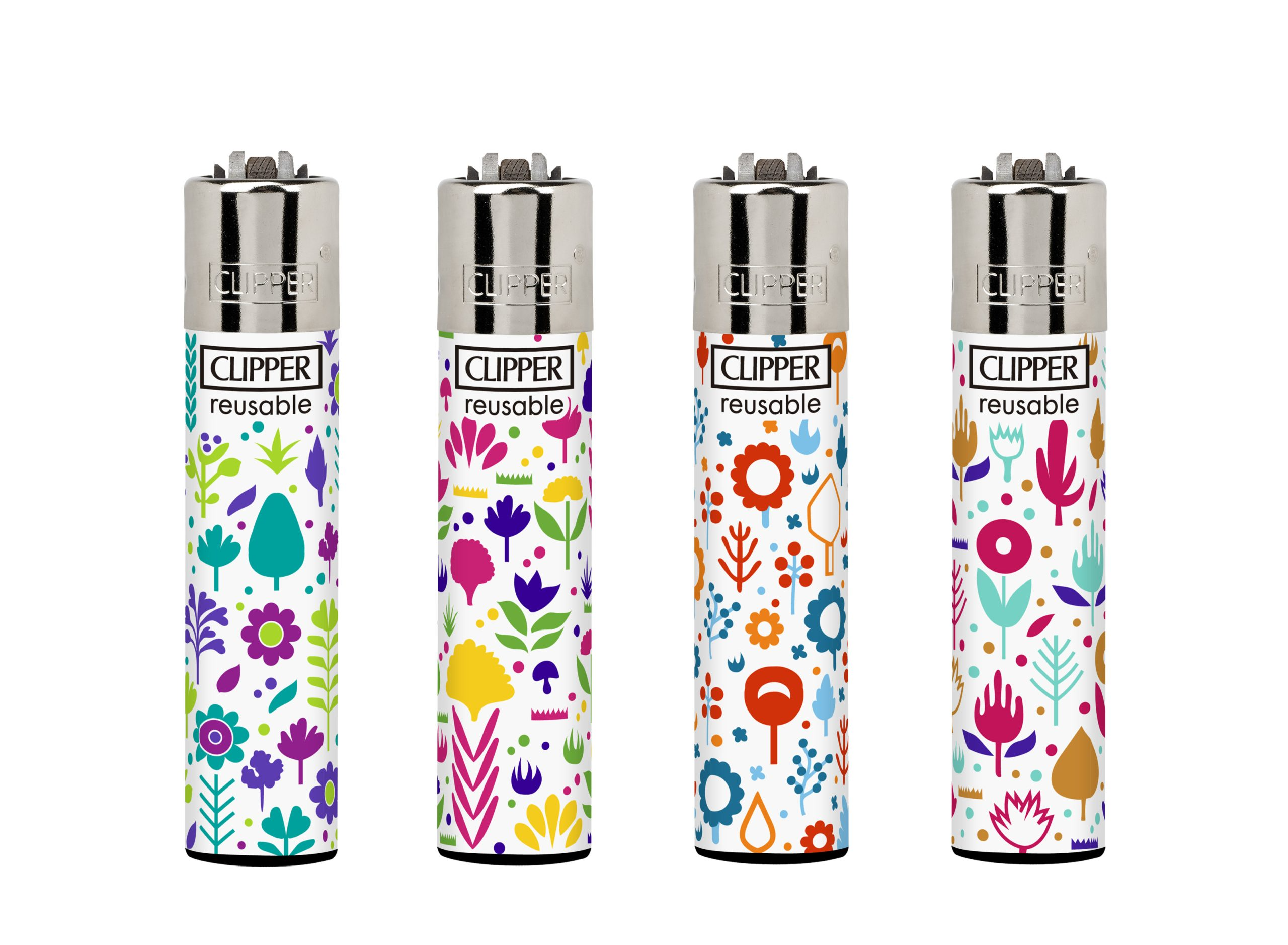 Encendedor Clipper Recargable Spring Print – Diseño Surtido (Unidad)