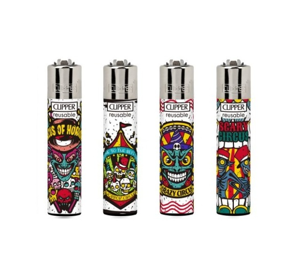Encendedor Clipper Recargable Horror Days 2 – Diseño Surtido (Unidad)