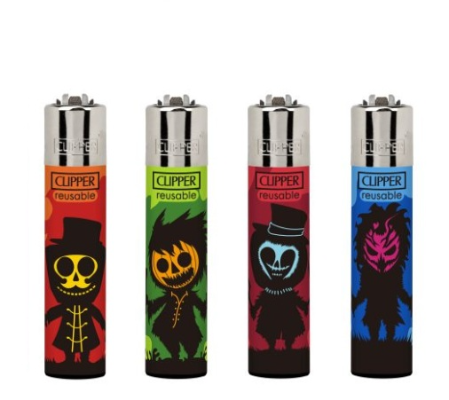 Encendedor Clipper Recargable Horror Days 1 – Diseño Surtido (Unidad)