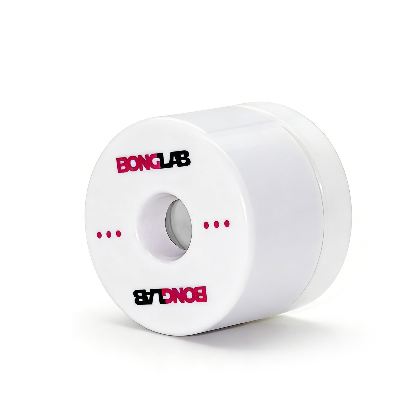 "fx Contenedor al Vacío para Extractos BongLab 4 ml – Vidrio Blanco Redondo"