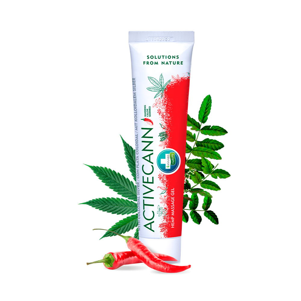Gel corporal con efecto calor 70g – Annabis