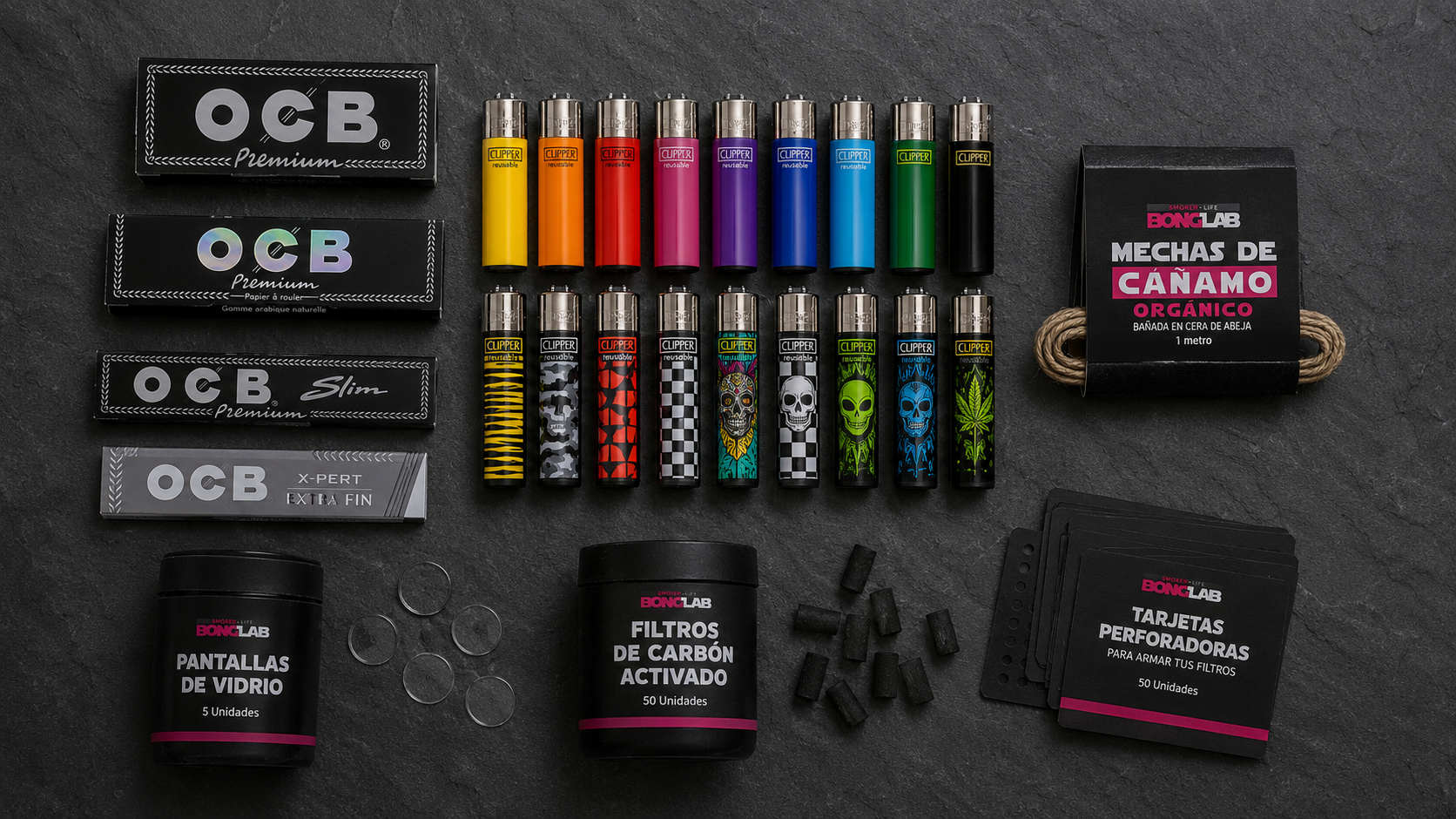 Accesorios esenciales disponibles en un growshop