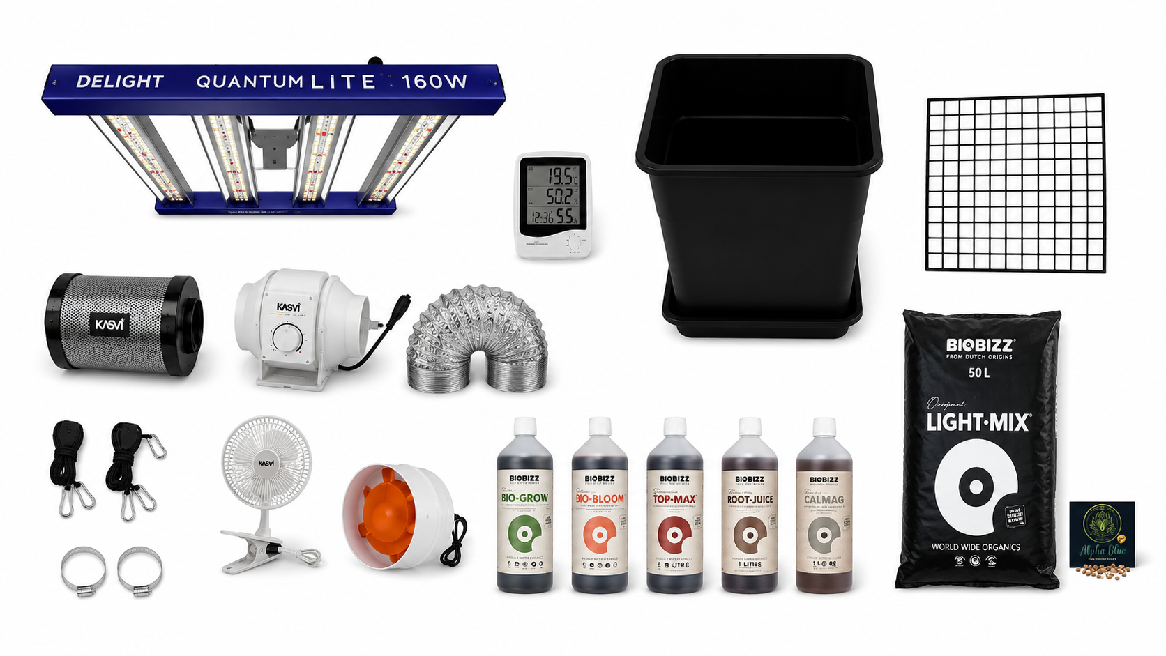 Kit de cultivo indoor para principiantes