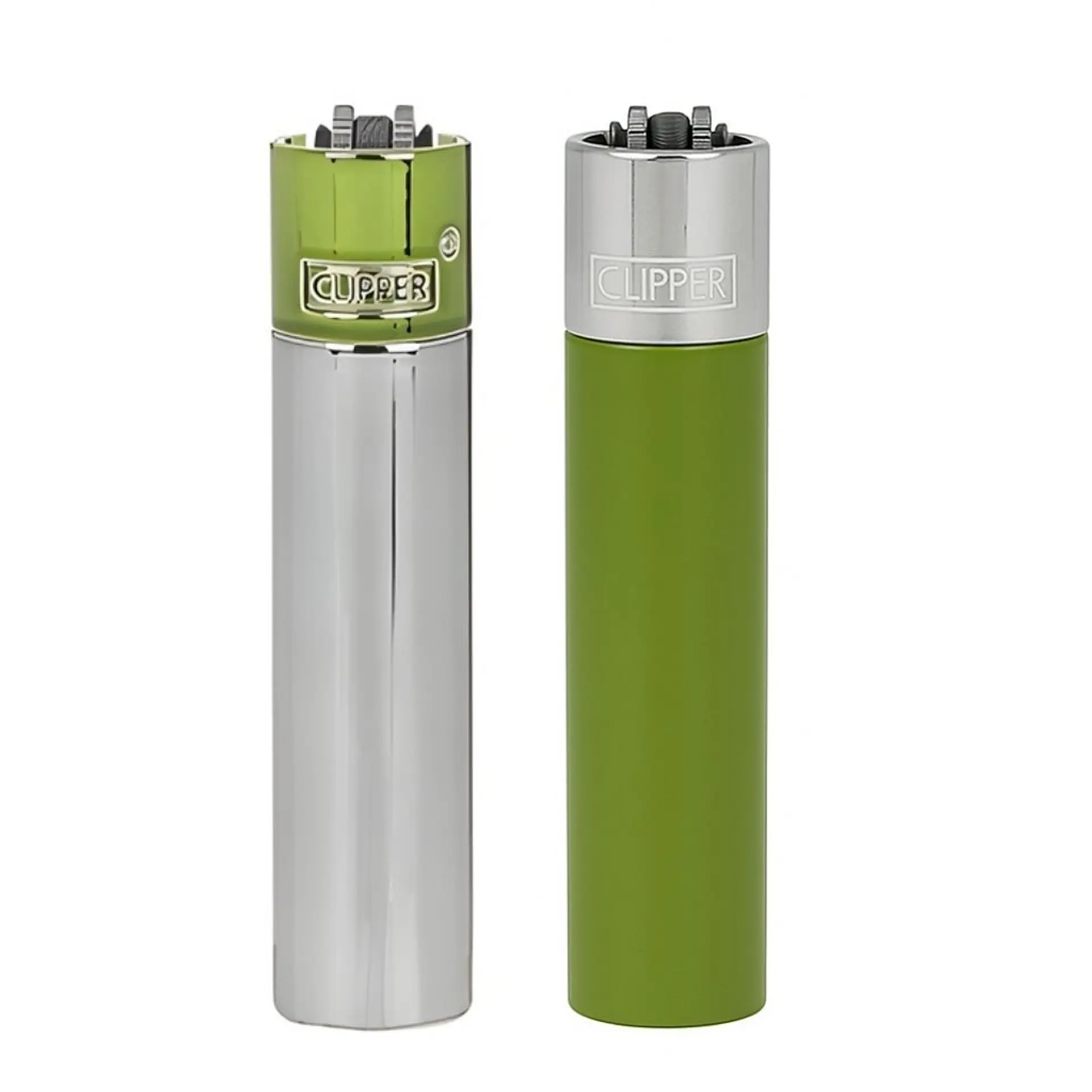 Clipper Encendedor Metálico Pistachio