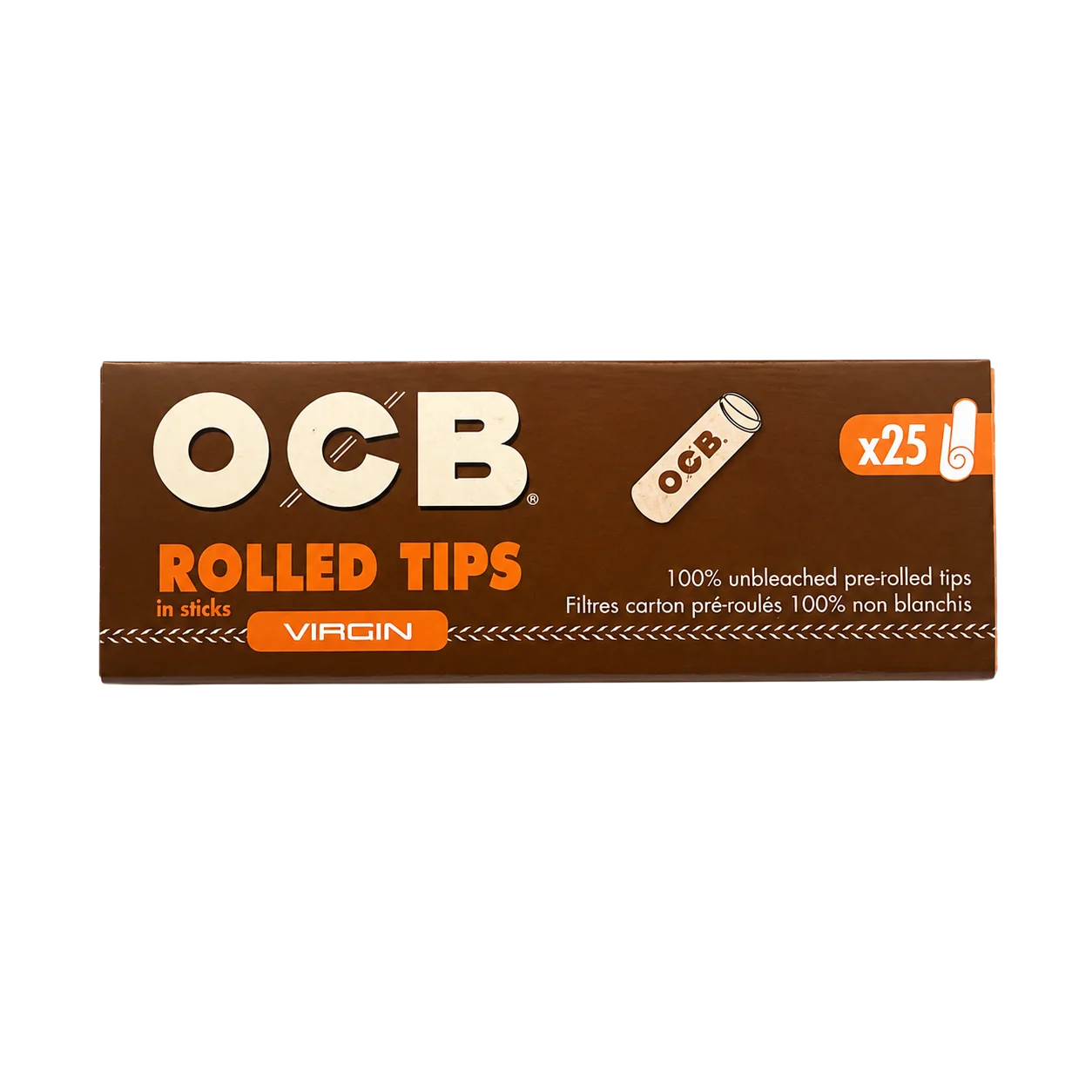 ROLLED TIPS X25 - OCB
