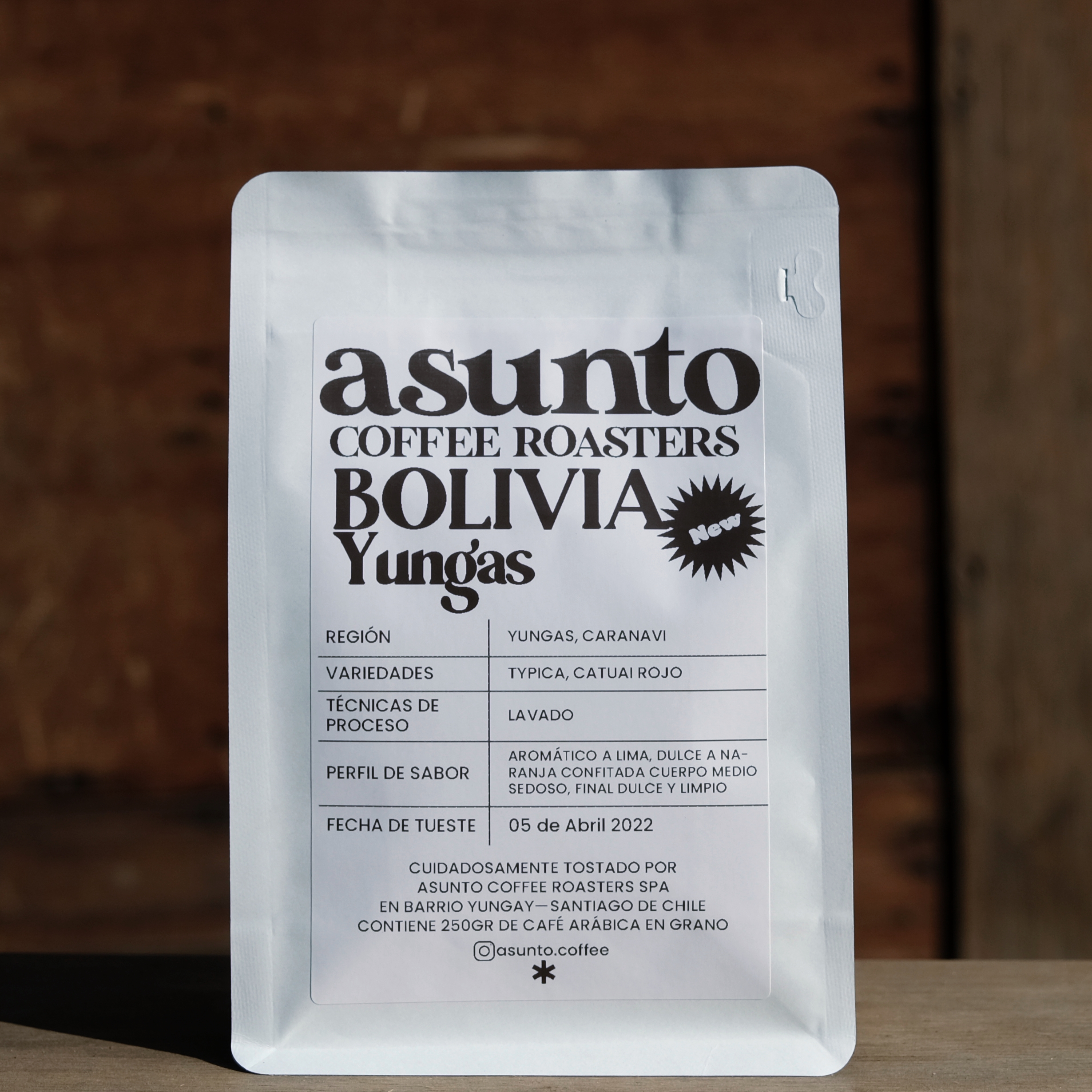 Imagen de Bolivia Yungas - Formato 250gr.