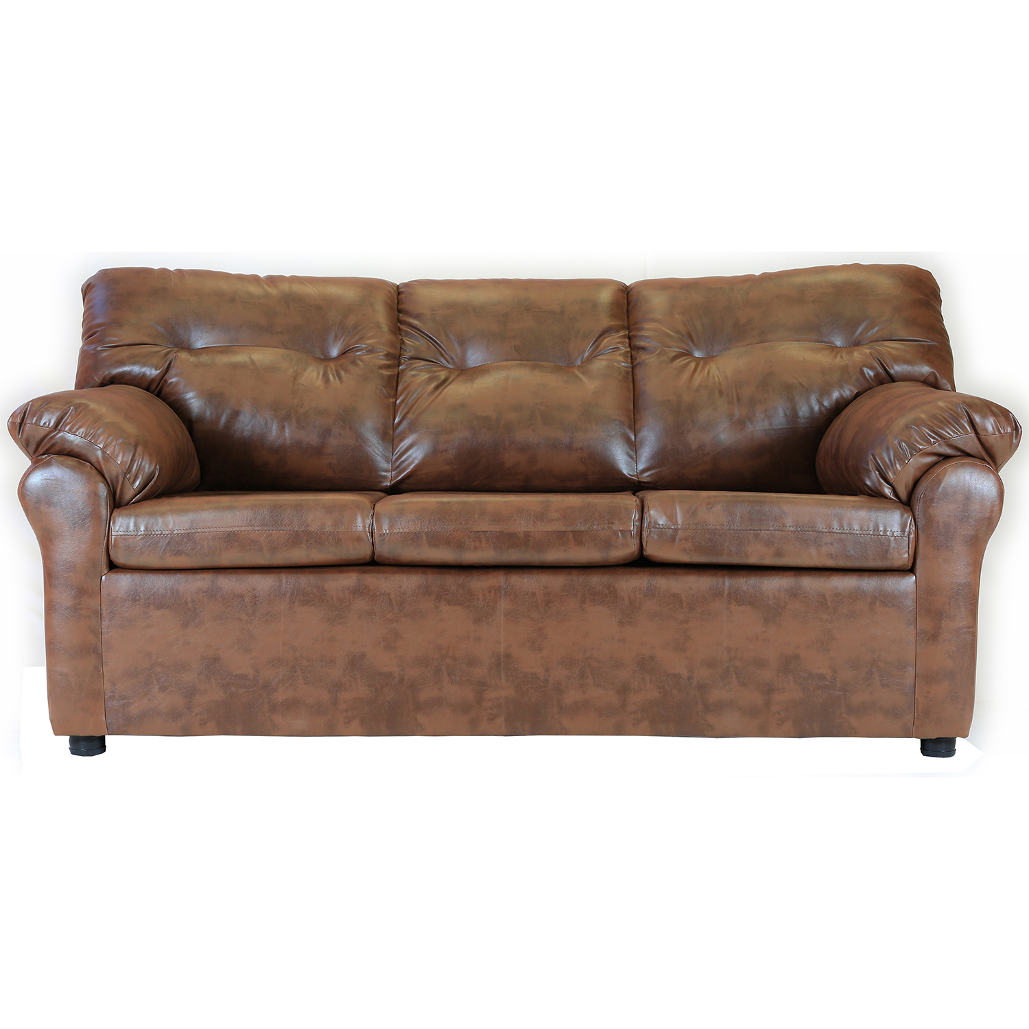 SOFÁ AMÉRICA 3 CUERPOS CUERO SINTÉTICO