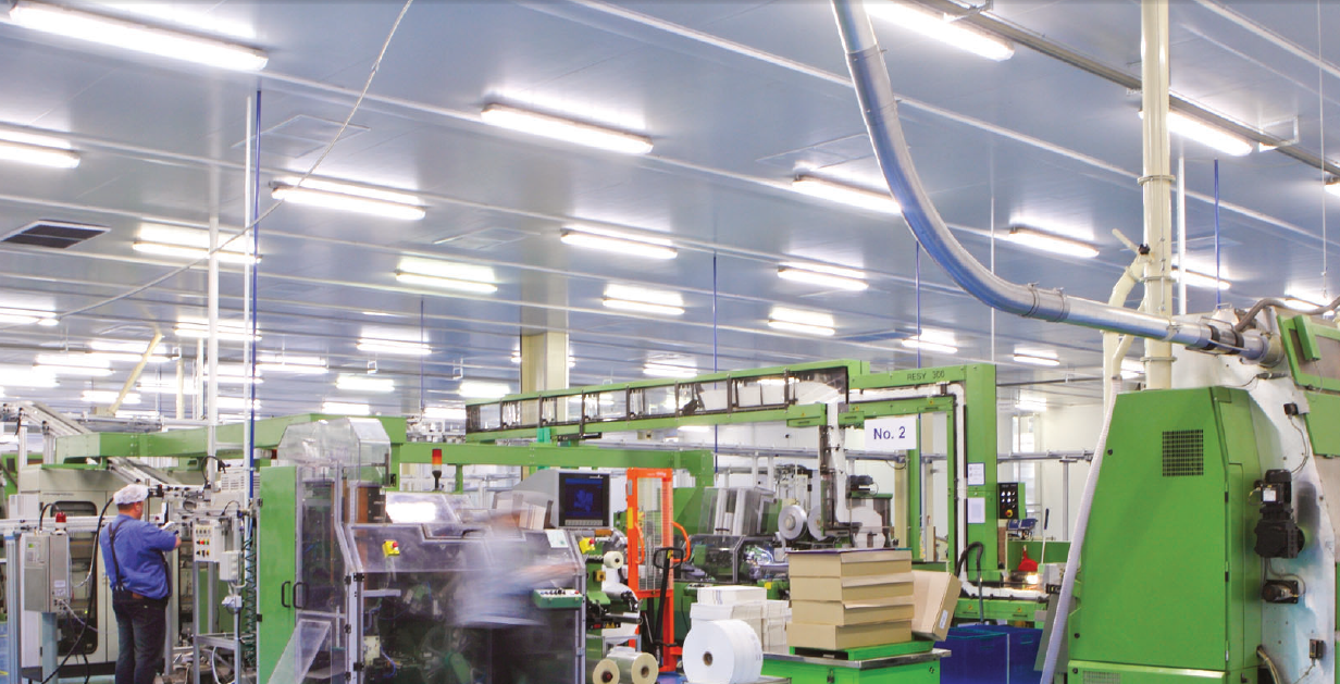 Factores a considerar en la iluminación industrial