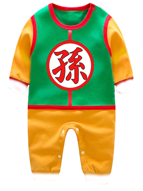 Ropa Para Bebe Pijama Dragon Ball Z Goku Baby Monster