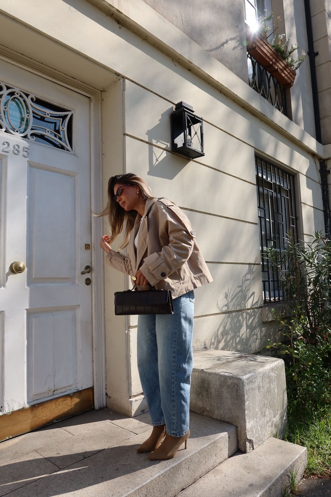 Trench gabardina de Banana Moda