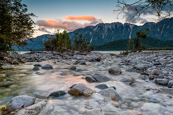 Atardecer en Aysén