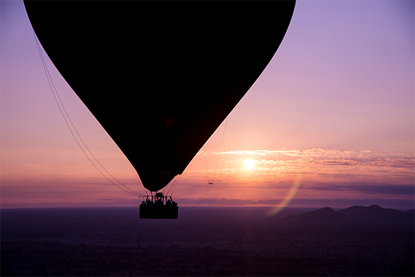 Globos en Myanmar