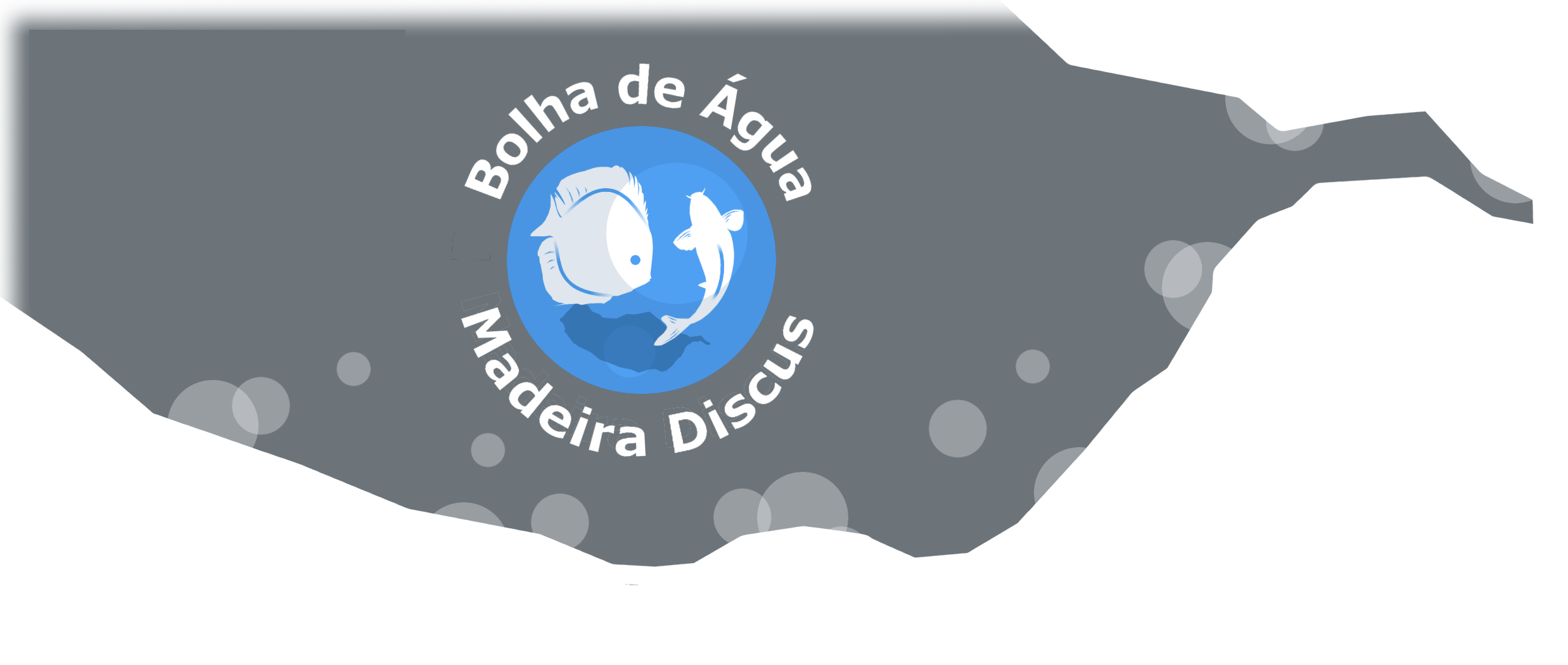 Logo Bolha De Água Madeira Discus