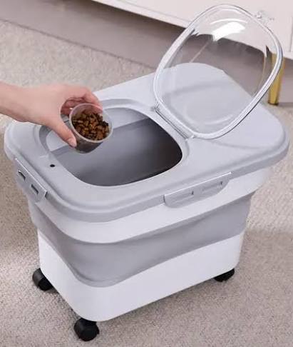 Contenedor MarbenPets Plegable con Ruedas 20Lt