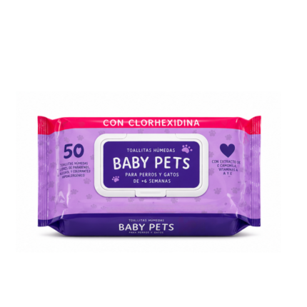 Toallita MarbenPets Humeda con Clorhexidina 50un