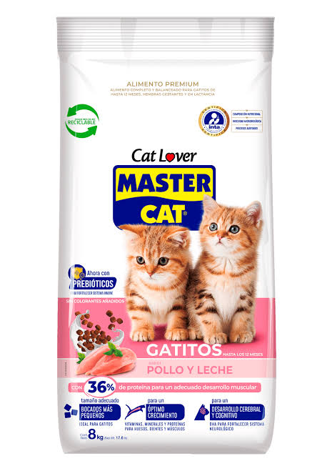 Alimento Mastercat Gatito 8kg
