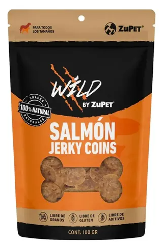 Snack Wild Jerky sabor Salmon