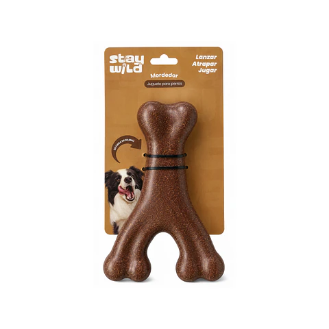 Juguete StayWild Hueso en Y 20x13x4 cm