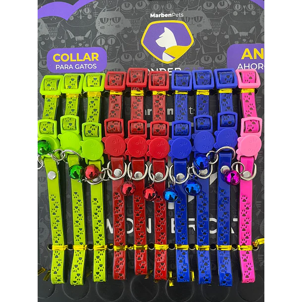 Collar MarbenPets Gato Anti Ahorque