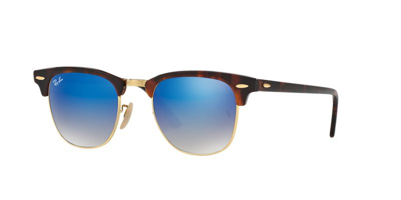 Ripley - ANTEOJOS DE SOL RAY-BAN CLUBMASTER ROJO
