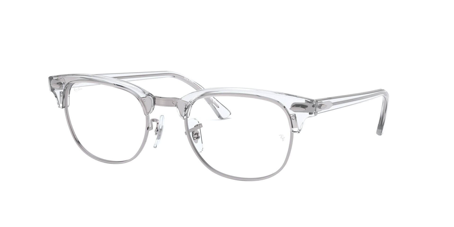 Ripley - ANTEOJOS ÓPTICOS RAY-BAN CLUBMASTER RX5154 BLANCO