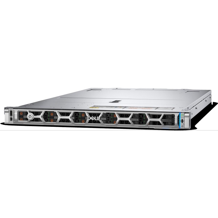 Dell PowerEdge R470, vista ilustrativa del chasis con ocho bahías de 2.5 pulgadas